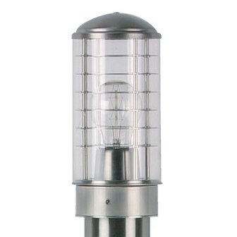 RNO serie, mini lantaarnpaal verlichting, RVS, E27, 700mm