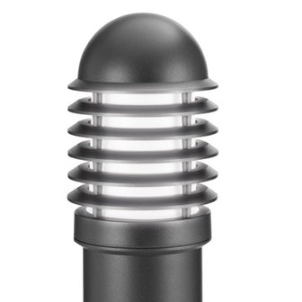 MNZ serie, mini lantaarnpaal verlichting, aluminium, E27, 750mm, zwart