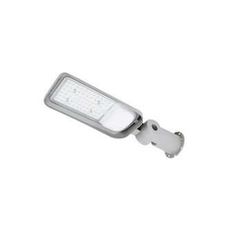 BJZ serie, LED straatverlichting met lichtsensor, 50W, 6750 lumen, 4000K, voor op een lichtmast of direct tegen een wand
