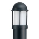 QLA-serie-mini-lantaarnpaal-verlichting-aluminium-E27-450mm-zwart